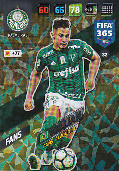 Willian Palmeiras 2018 FIFA 365 Fans' Favourite #32